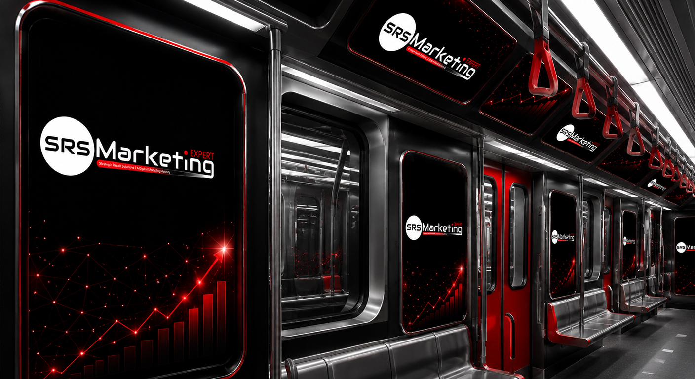 Interior Metro Train Panel and Smart Screen Advertising