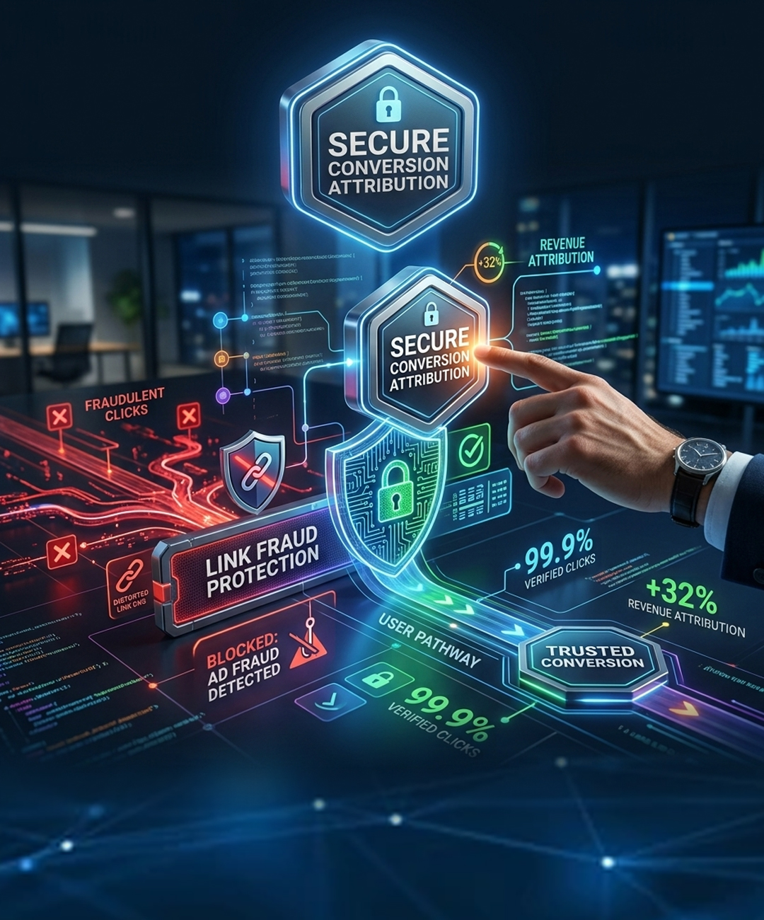 Eradicate link stuffing, duplicate cookies, and bot activity.