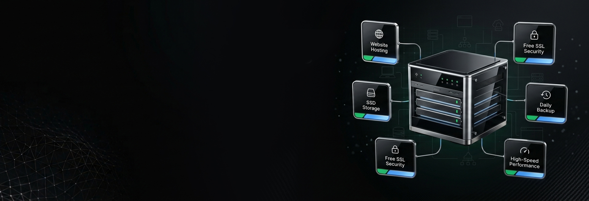 High Performance Managed Shared Hosting Cloud Server Architecture Layout